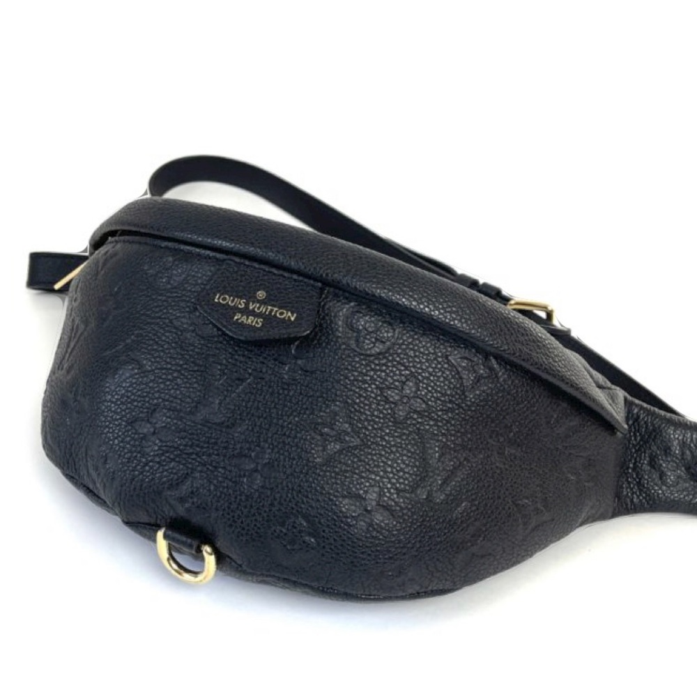 LOUIS VUITTON Empreinte Leather BumBag Black